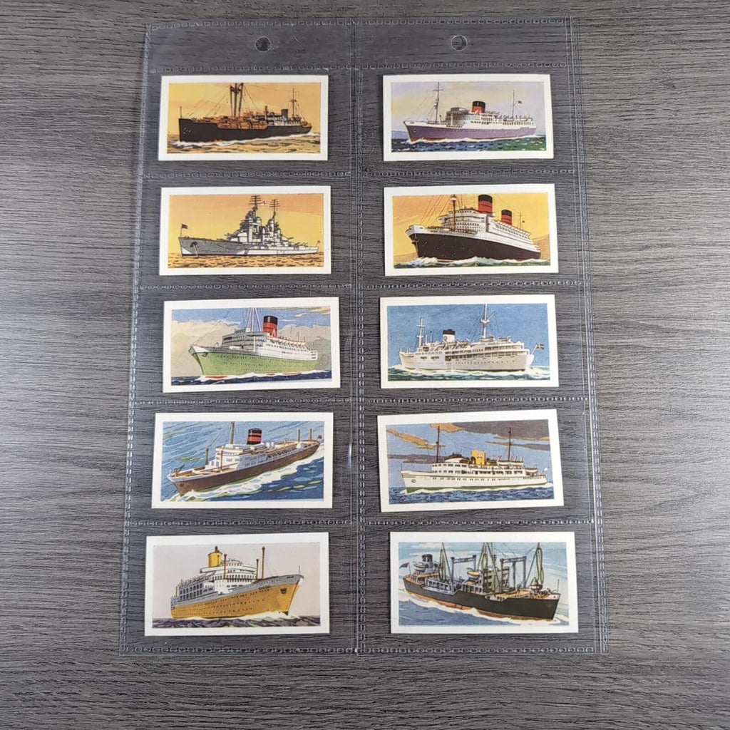 Ships Through the Ages 1963 C.S Ltd 2nd Series Complete Full Set of 50 Cards