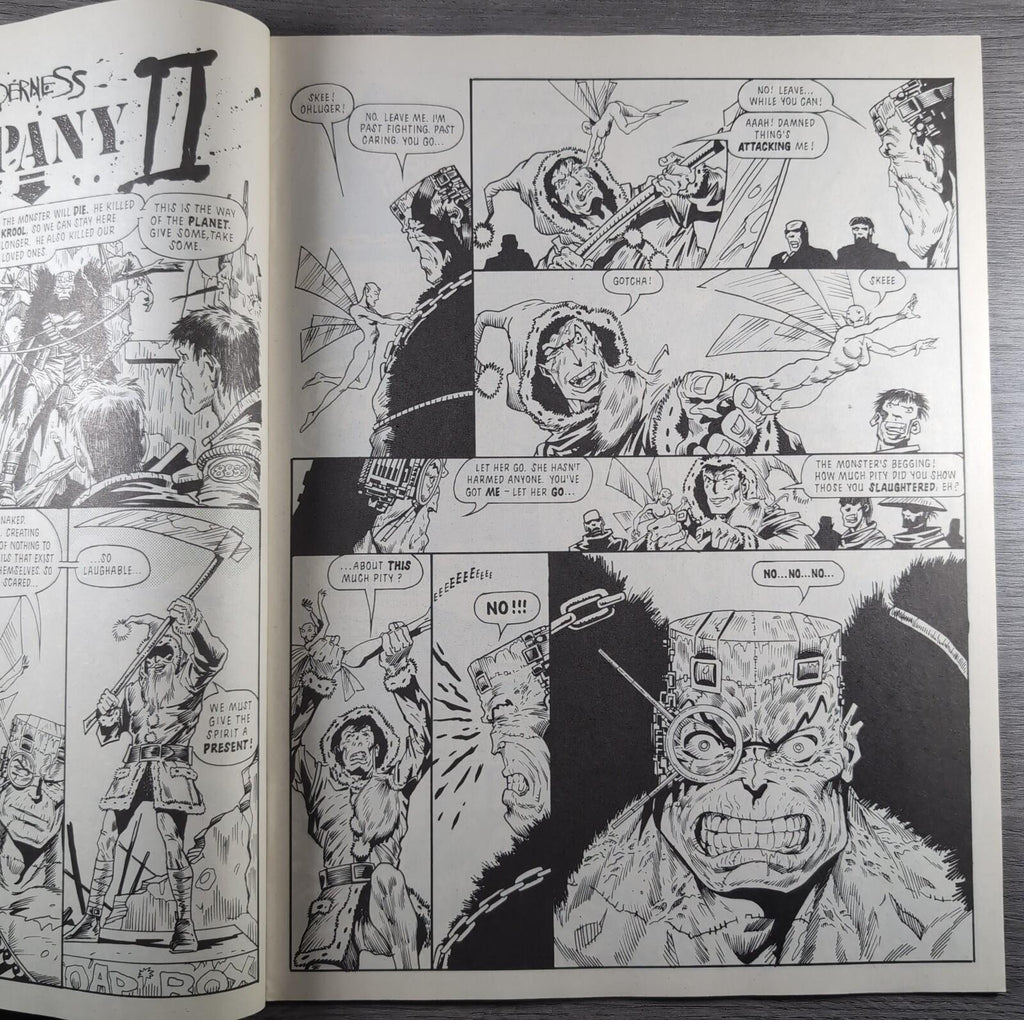 2000AD Prog 555 Featuring Judge Dredd 2nd January 1988 Vintage Comic