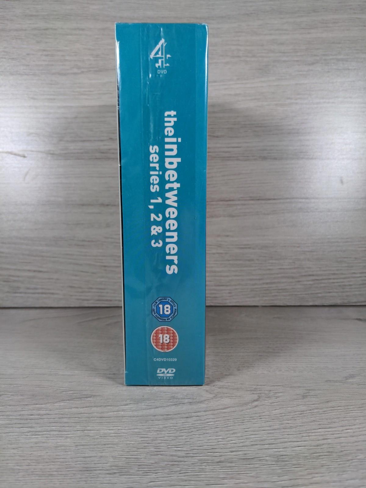 The Inbetweeners  Series 1, 2 & 3 Complete DVD 5 Disc Box Set New & Sealed