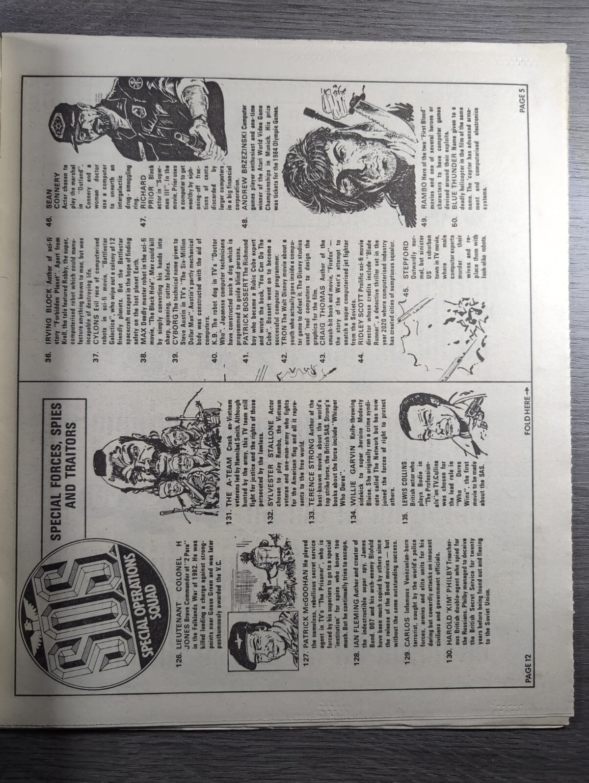 Eagle And Tiger Comic Issue No. 203 8th February 1986 Vintage Retro UK Comic