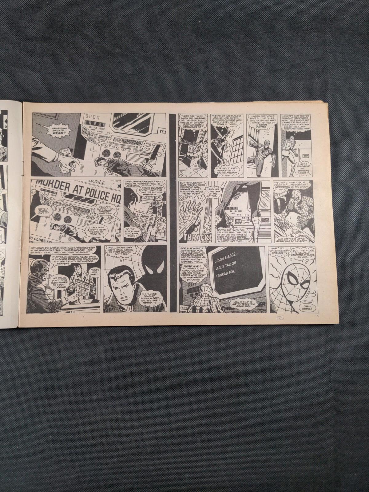 Marvel Comics  - Super Spider -Man - Issue No 209 February 1977 - Retrorama UK