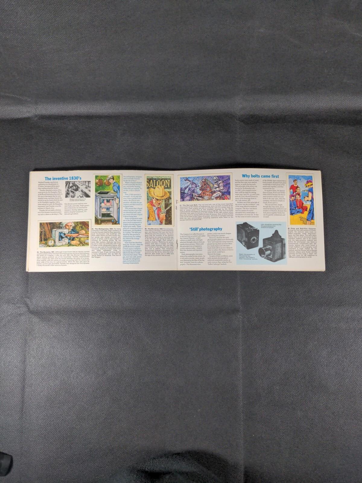 Brooke Bond Tea Cards Inventors And Inventions Album Complete With All Cards