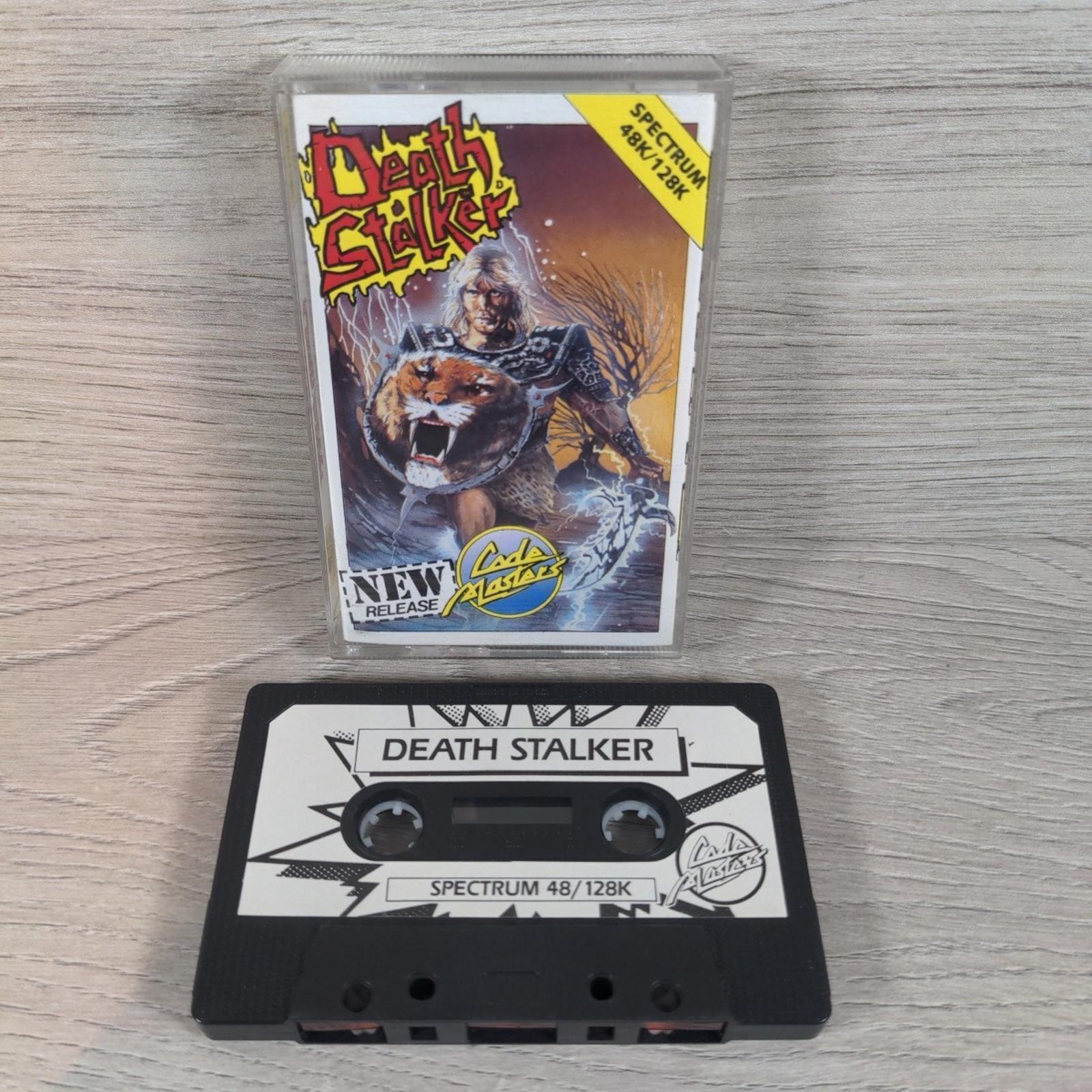 Death Stalker ZX Spectrum 48/128K Game Cassette Code Masters Tested & Working
