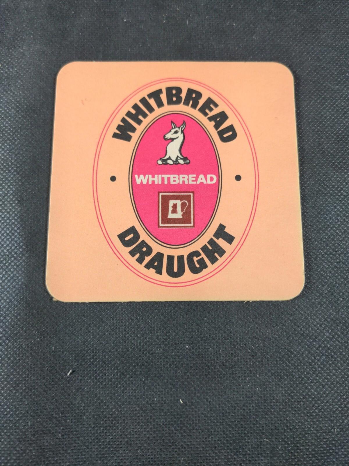 5 Vintage Beer Mats Whitbread Ale