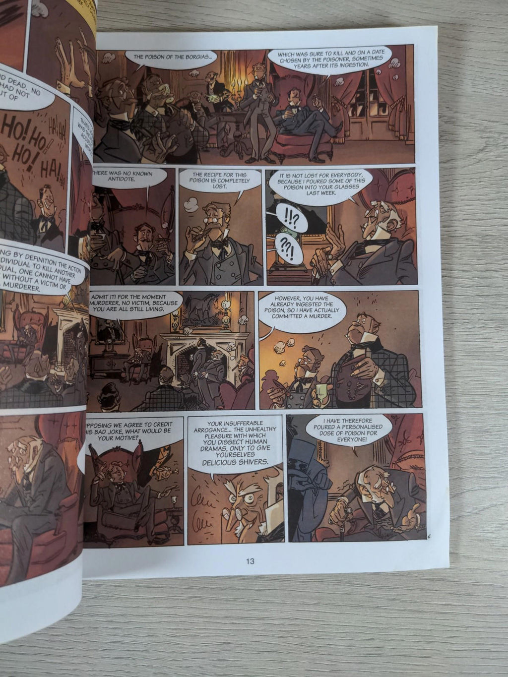 Green Manor Vol 1 Assassins and Gentlemen Bodart & Vehlamann Cinebook Espresso - Retrorama UK