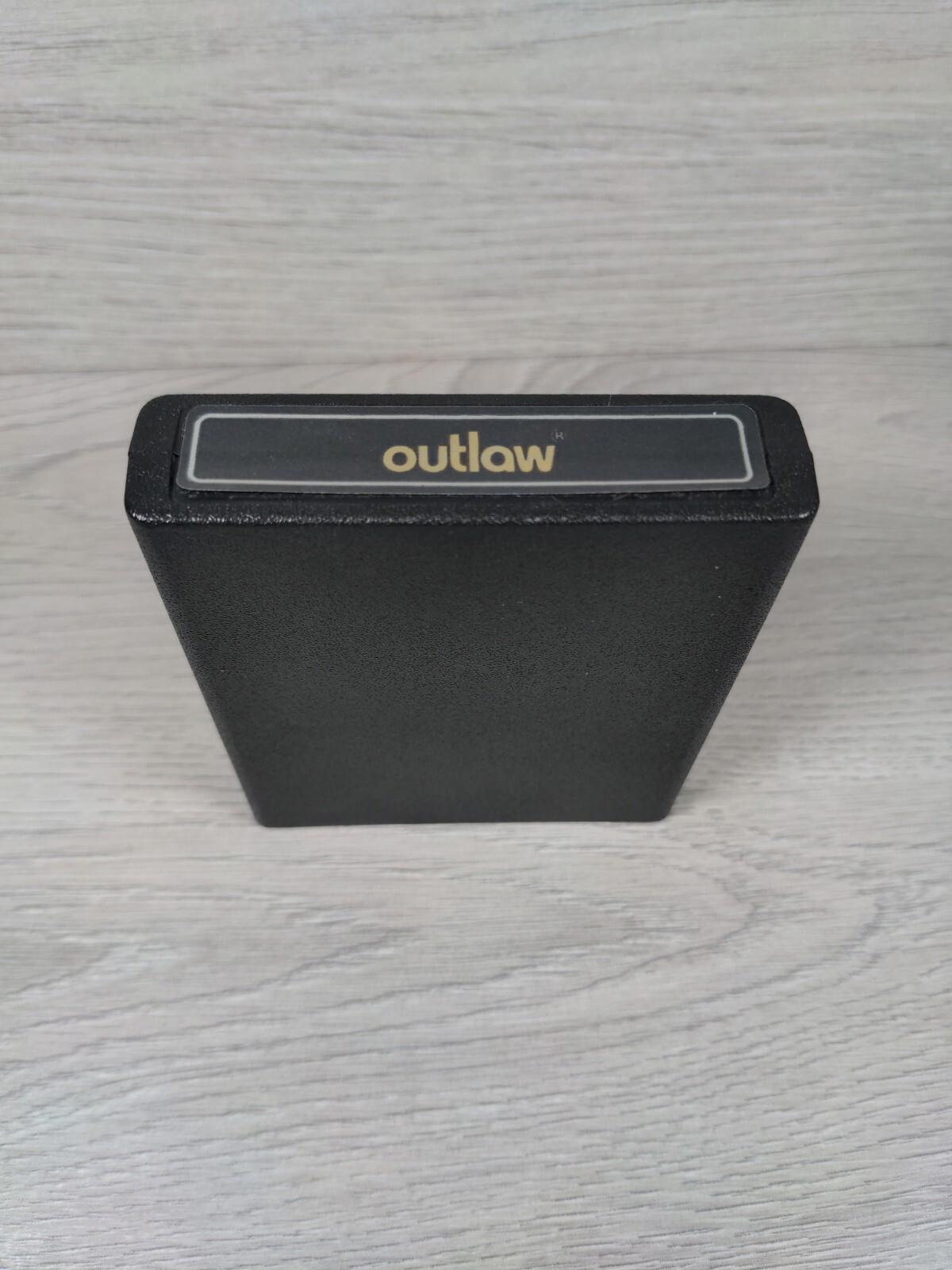 Atari 2600 Outlaw Game Cartridge & Manual - Vintage Video Game Tested & Working