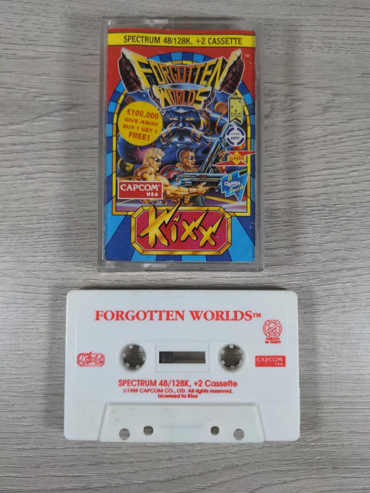 Forgotten Worlds ZX Spectrum 48K 128K Video Game Cassette Tested & Working