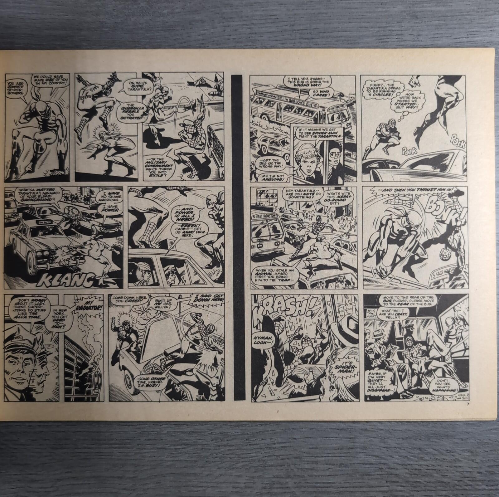 Super Spider-Man With The Super Heroes No. 196 Marvel Comics 10th November 1976