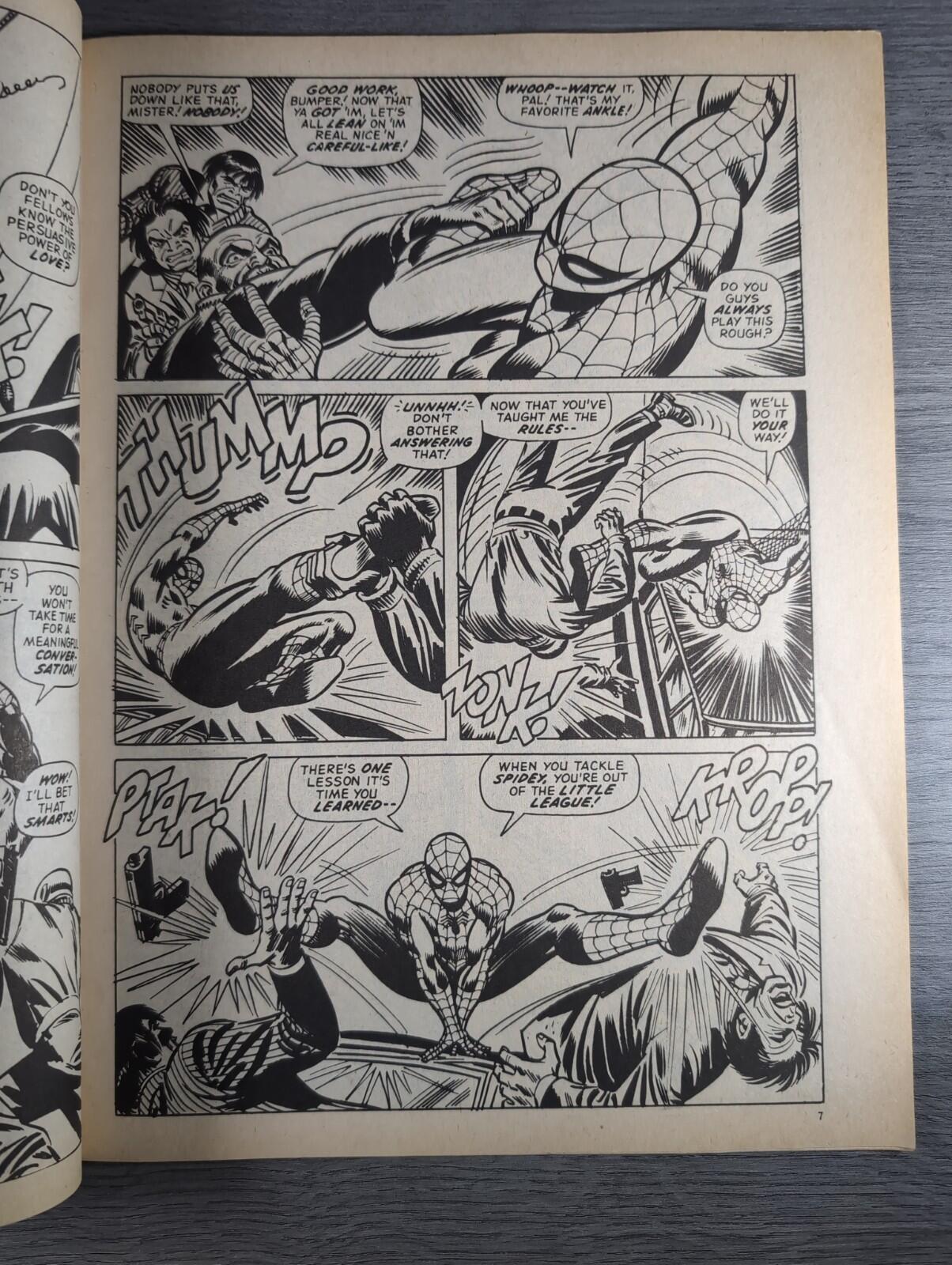 Spider-Man Comics Weekly No 153 Marvel Comics UK 17th January 1976 Vintage Comic