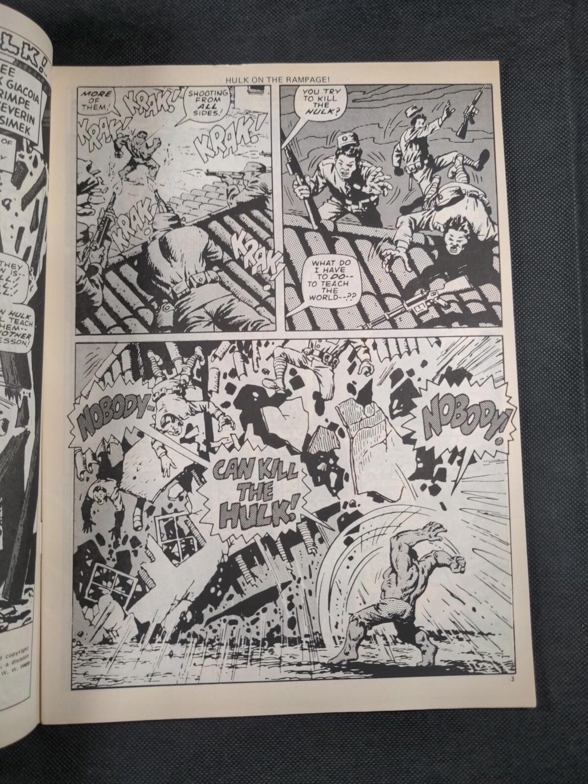 Mighty World of Marvel Issue No 61 December 1973 Marvel UK - Vintage Comic