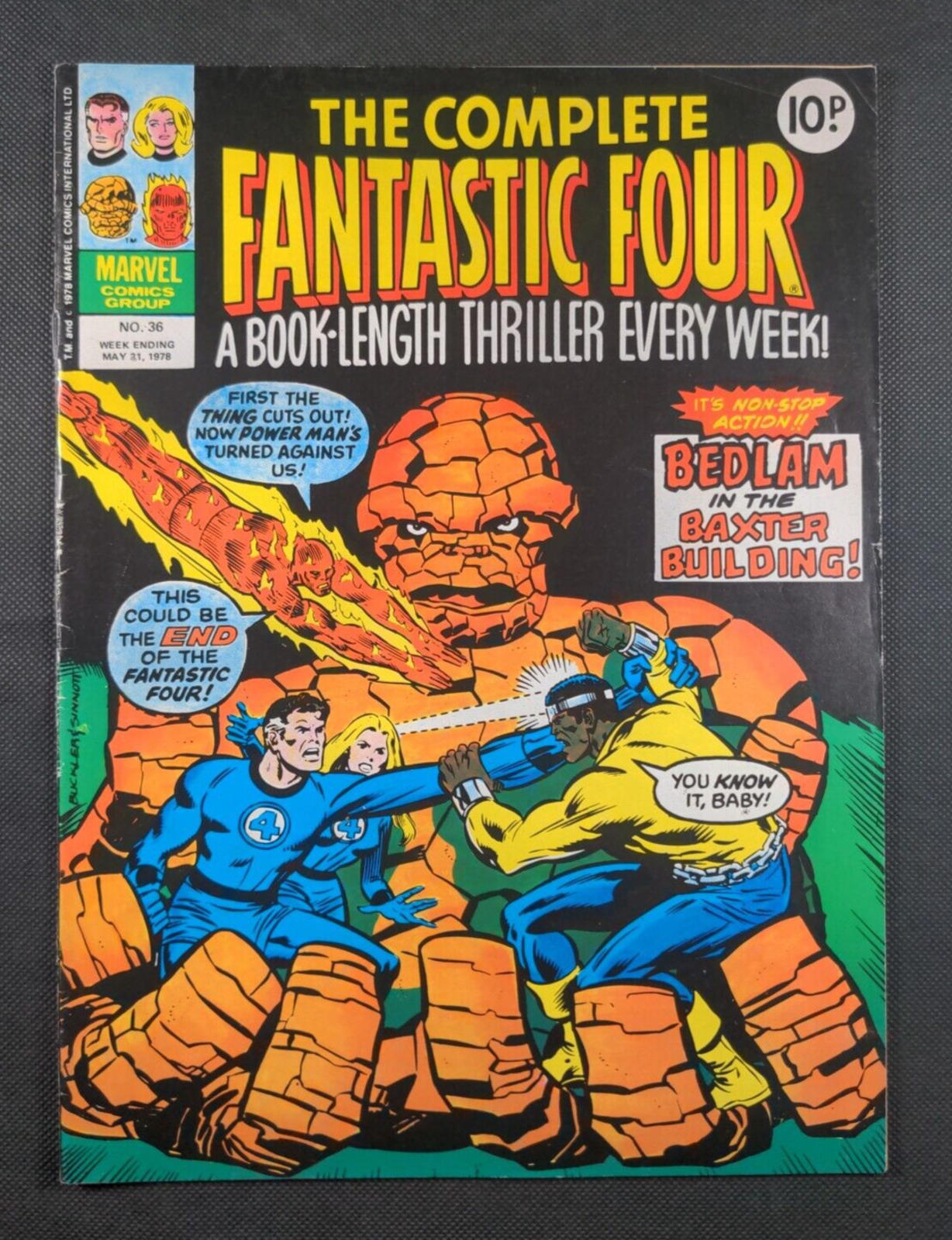 Marvel Comics - The Complete Fantastic Four - Issue No 36 May 1978