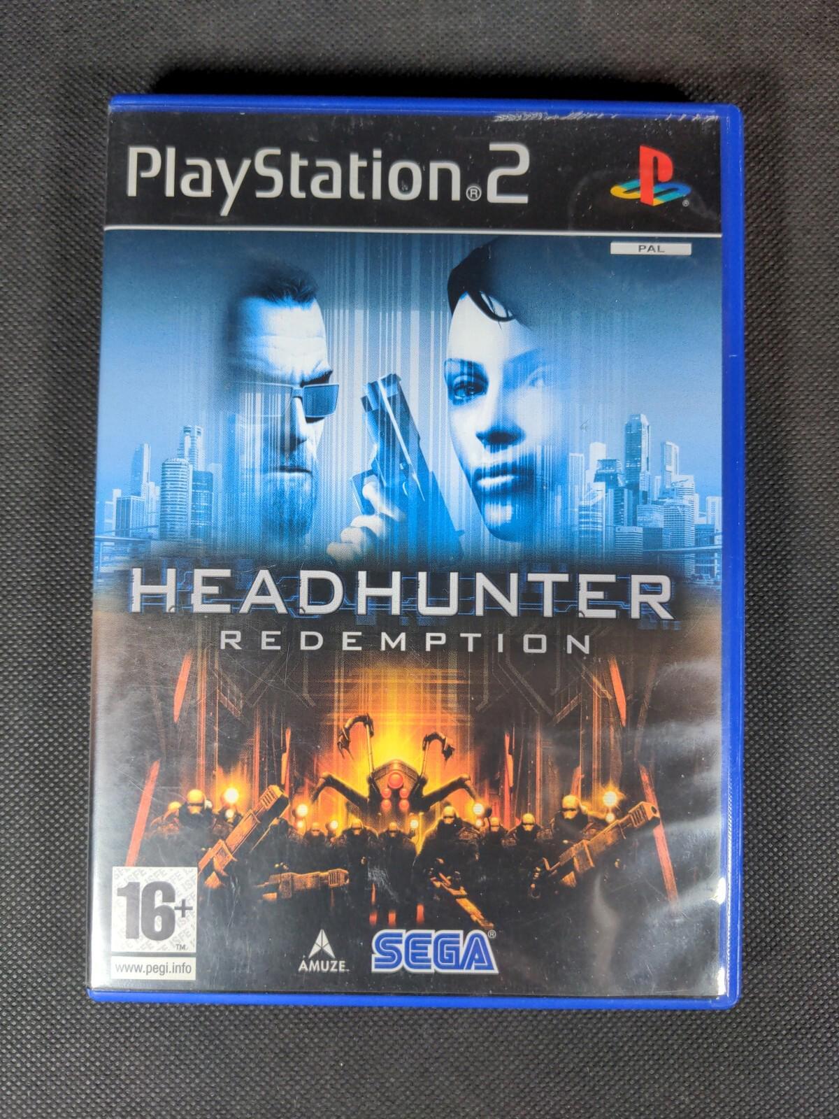 Headhunter Redemption Playstation 2 PS2 Video Game Manual Included VGC