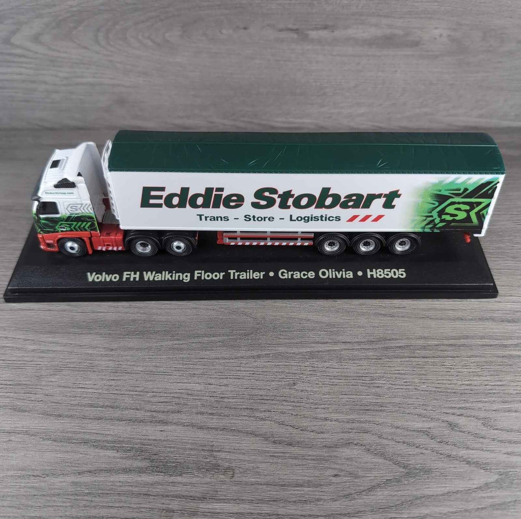 Atlas Editions Eddie Stobart Volvo FH Walking Floor Trailer Grace Olivia H8505