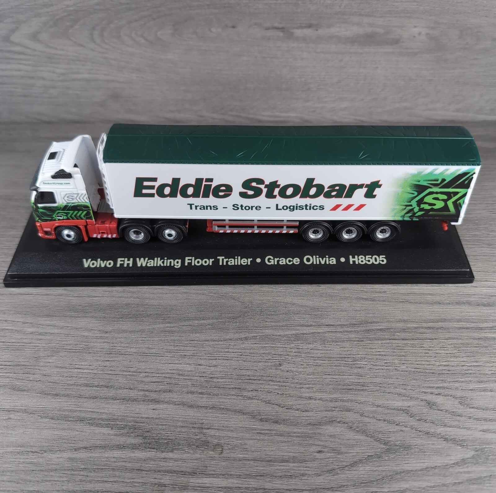 Atlas Editions Eddie Stobart Volvo FH Walking Floor Trailer Grace Olivia H8505