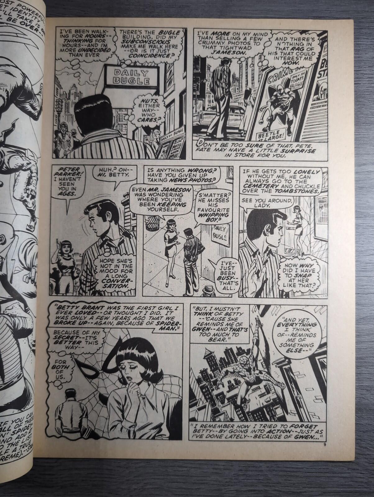 Spider-Man Comics Weekly No 125 Marvel Comics UK 5th July 1975 Vintage Comic