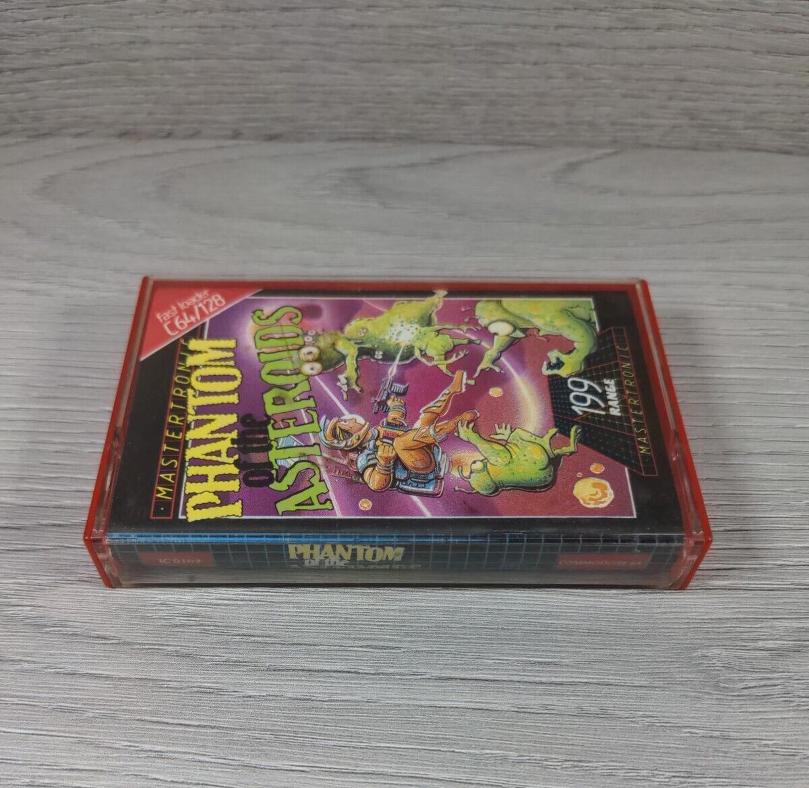 Phantom Of The Asteroids Commodore 64 C64 Video Game Cassette Tested & Working