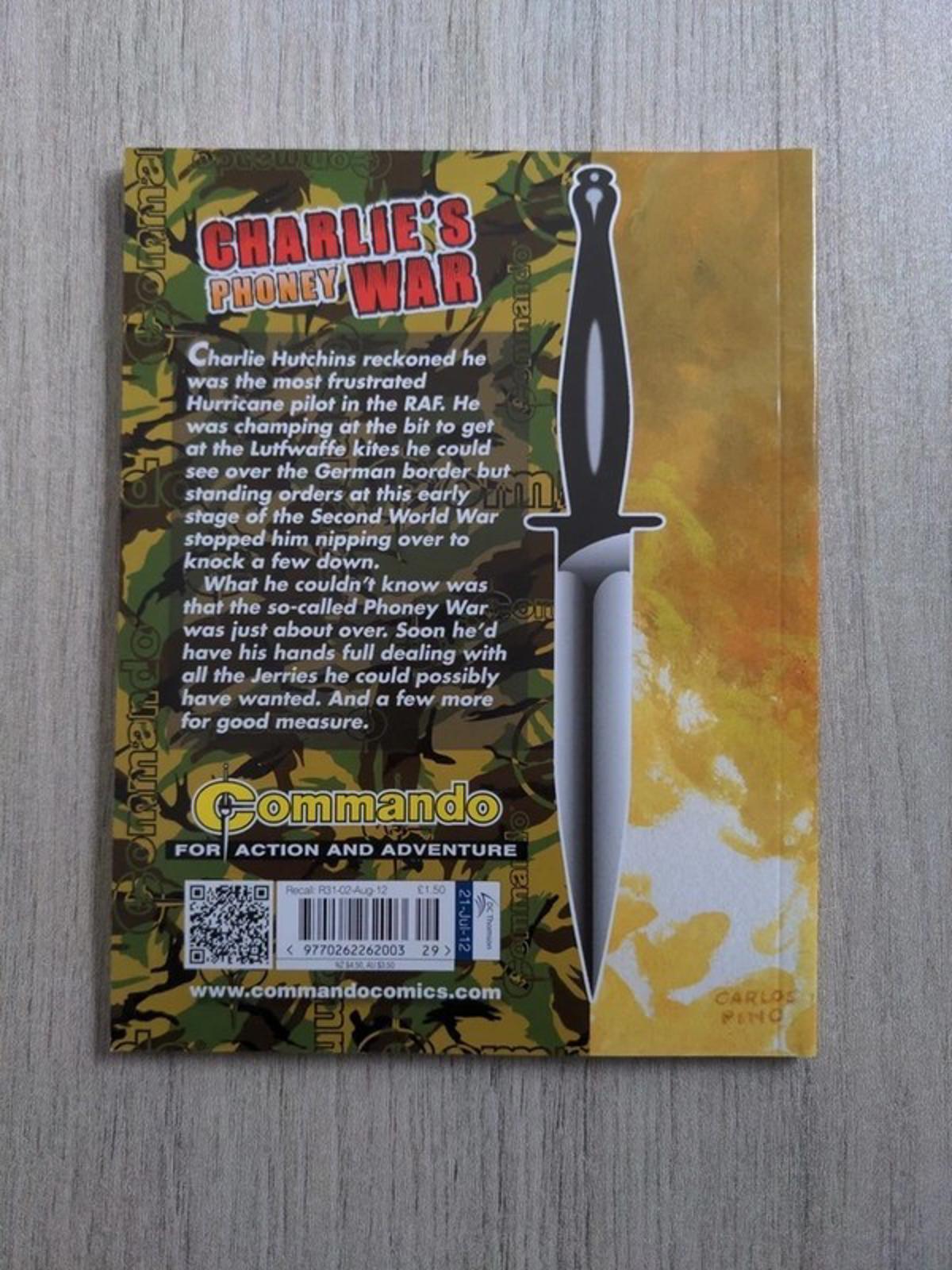 Commando Comic Issue Number 4516 Charlies Phoney War - Retrorama UK
