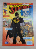 DC Comics Superman With Justice League Issue No 32 1990 Vintage Comic - Retrorama UK