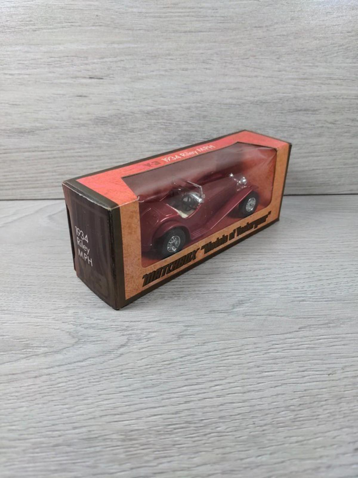 Matchbox Models Of Yesteryear Y-3 1934 Riley MPH Diecast Model Car