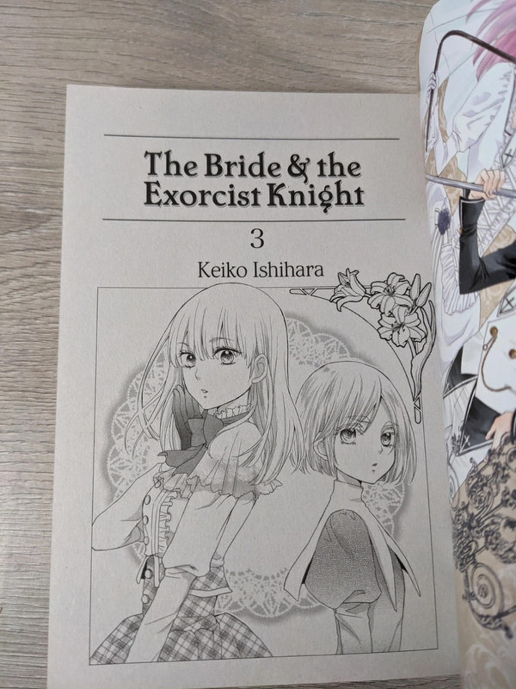 The Bride & the Exorcist Knight Vol. 3 by Keiko Ishihara Manga Paperback 2019