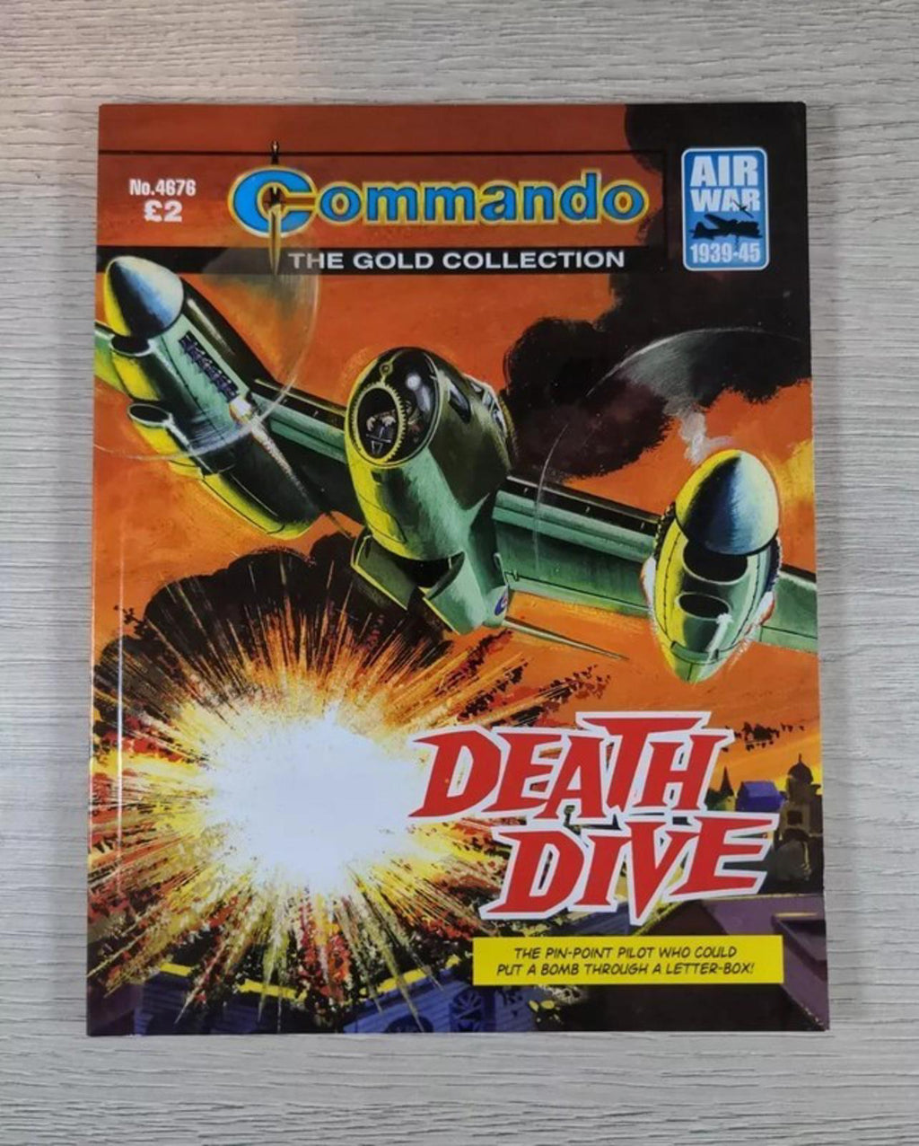 Commando Comic Issue Number 4676 Death Dive