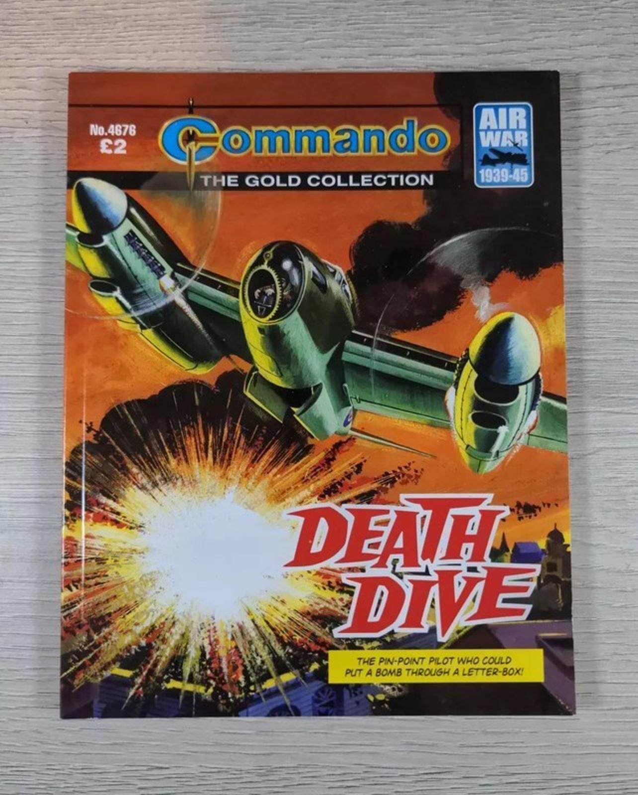 Commando Comic Issue Number 4676 Death Dive