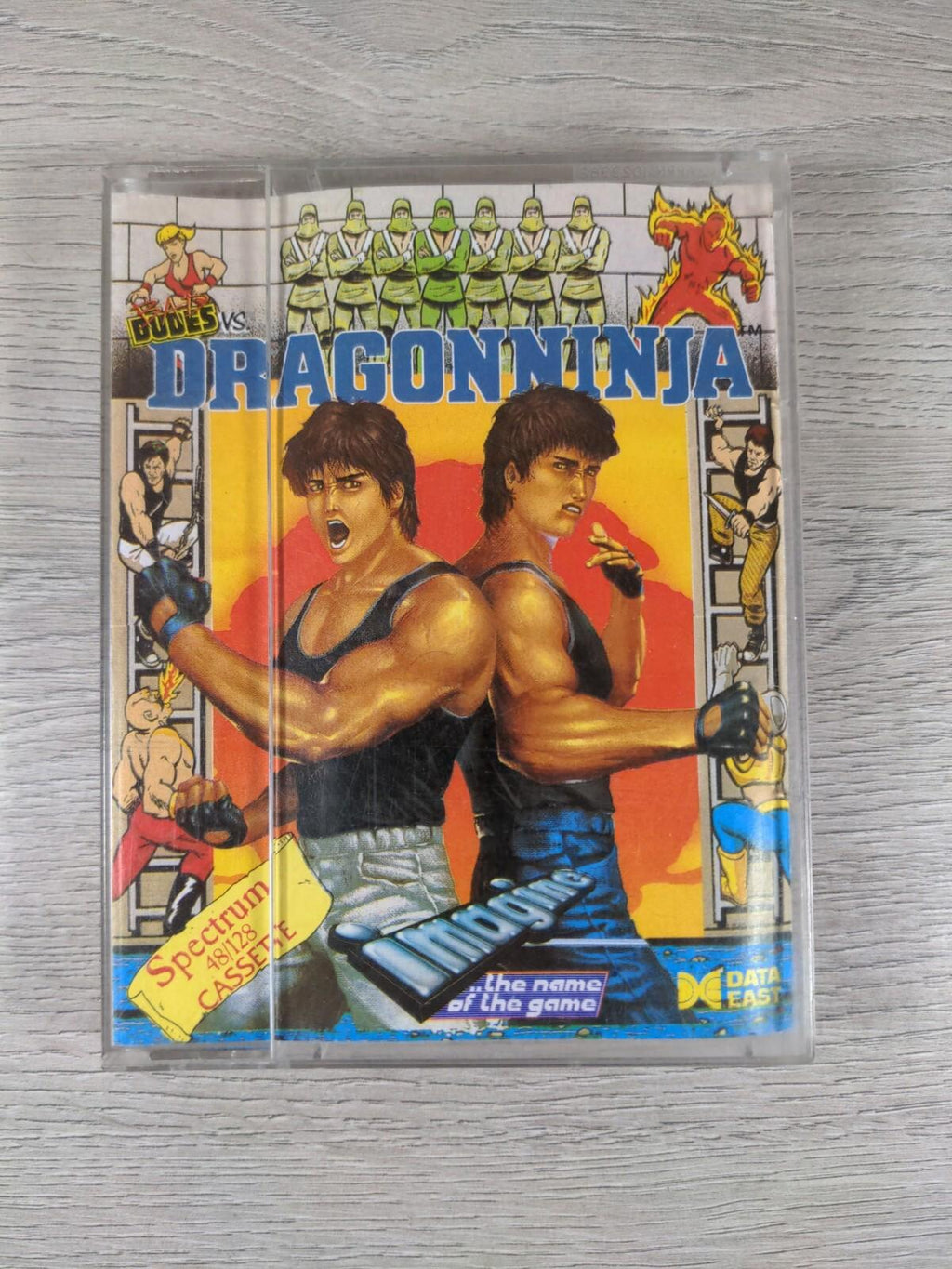 Bad Dudes Vs Dragon Ninja ZX Spectrum 48k 128k Game Cassette Tested & Working