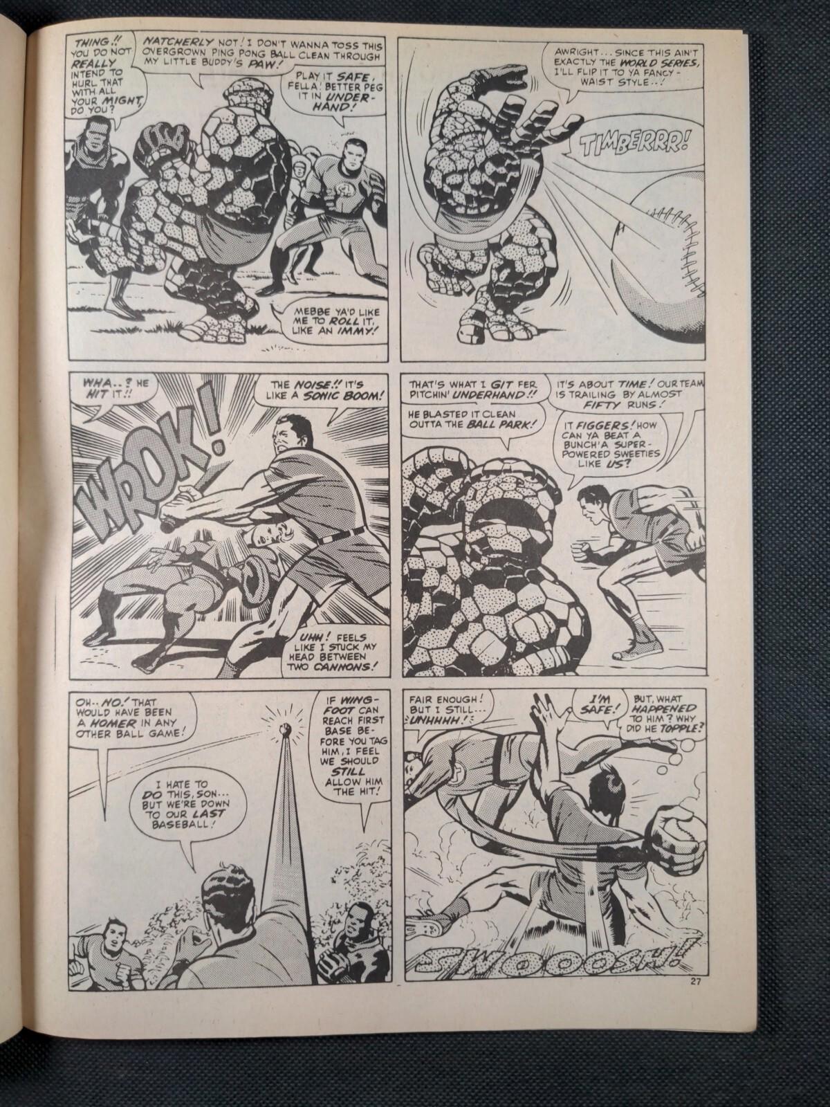 Mighty World of Marvel Issue No 117 December 1974  Marvel UK Vintage Comic