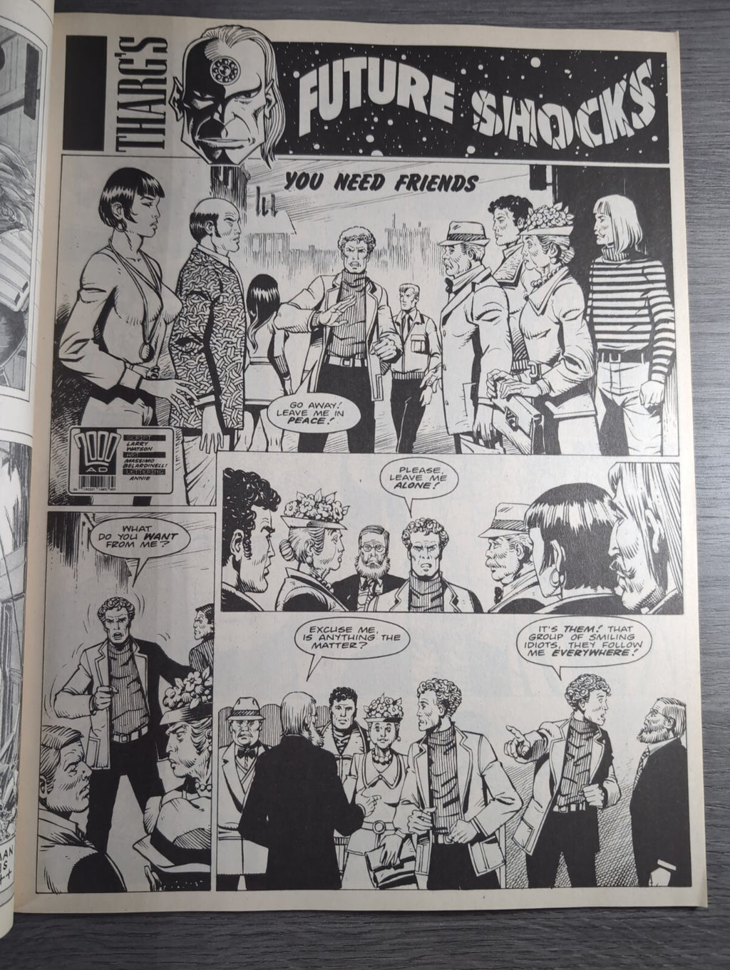2000AD Prog 646 Featuring Judge Dread Comic 30th Sept 1989 Vintage Retro Comic - Retrorama UK