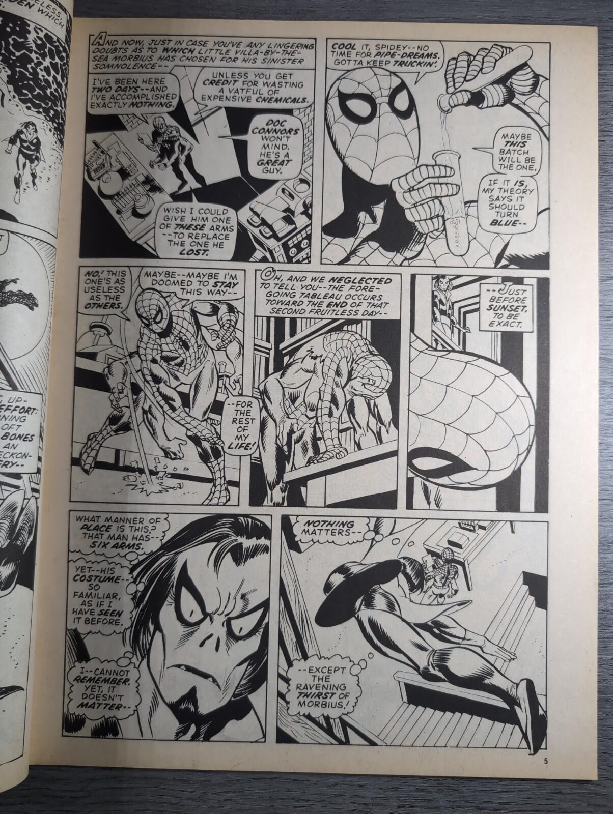 Spider-Man Comics Weekly No 140 Marvel Comics UK 18th October 1975 Vintage Comic