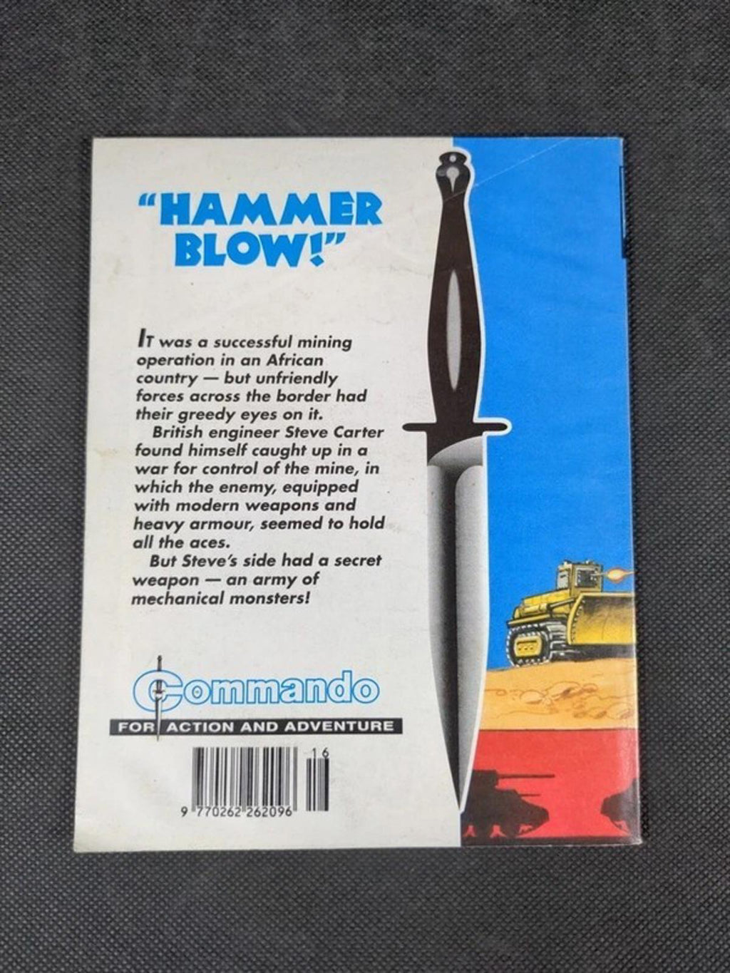 Commando Comic Issue Number 3457 Hammer Blow - Retrorama UK