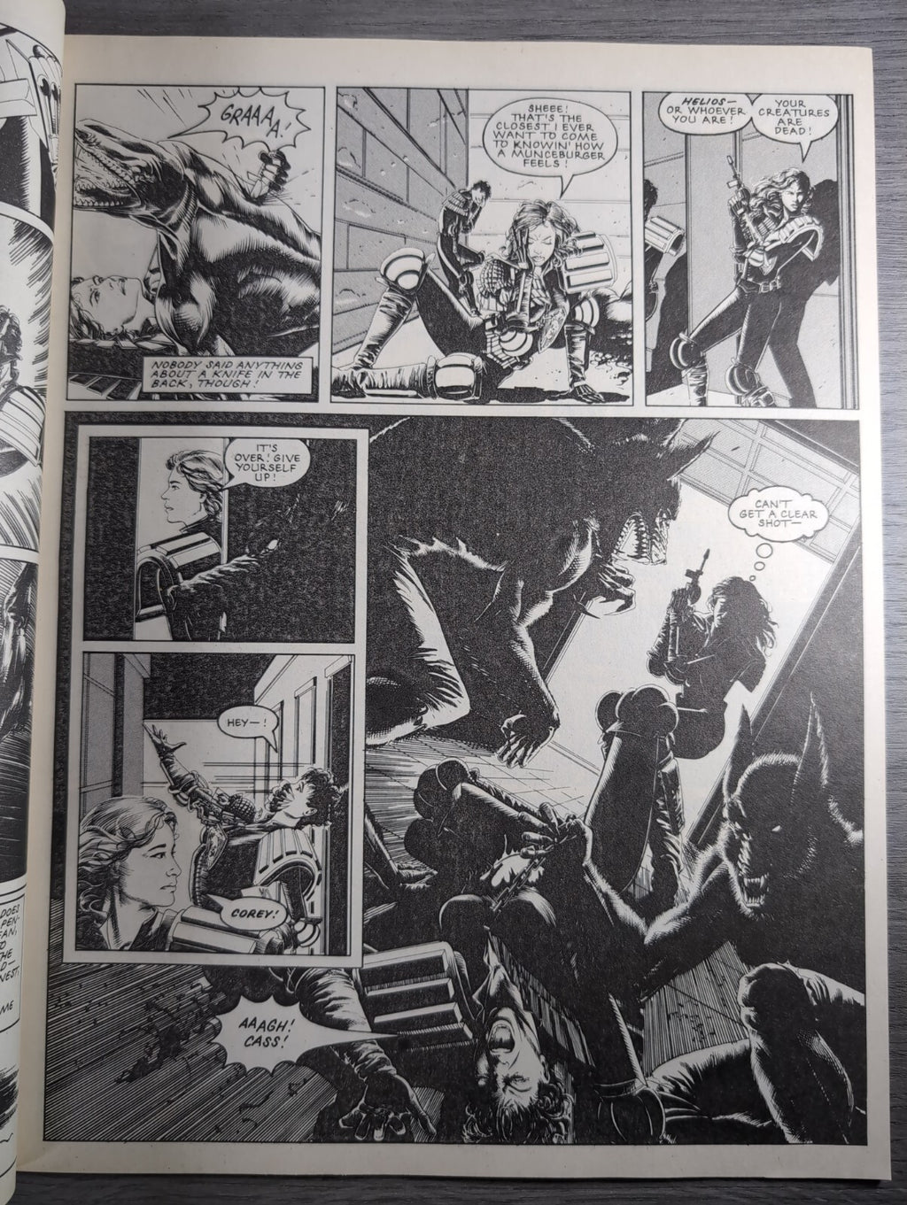 2000AD Prog 621 Featuring Judge Dread Comic 8th April 1989 Vintage Retro Comic