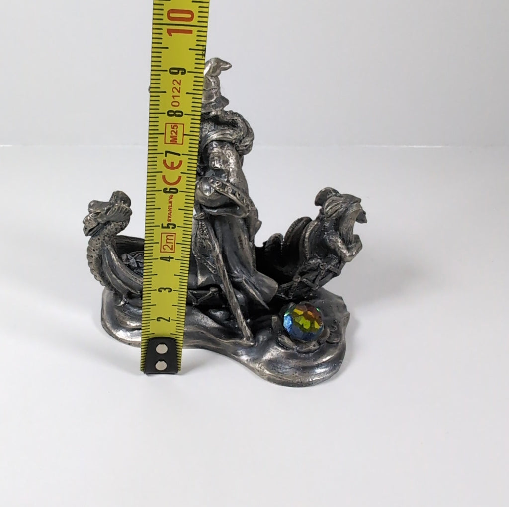 Myth & Magic The Wizard Of The Lake The Tudor Mint Pewter Metal Figure