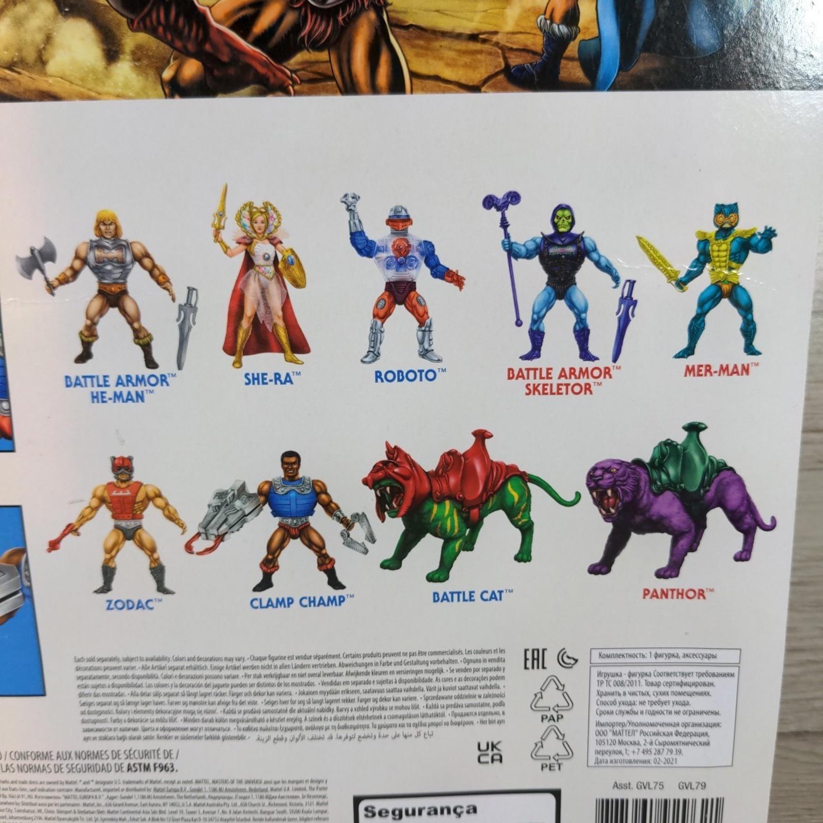 Masters of the Universe MOTU Origins Clamp Champ Action Figure