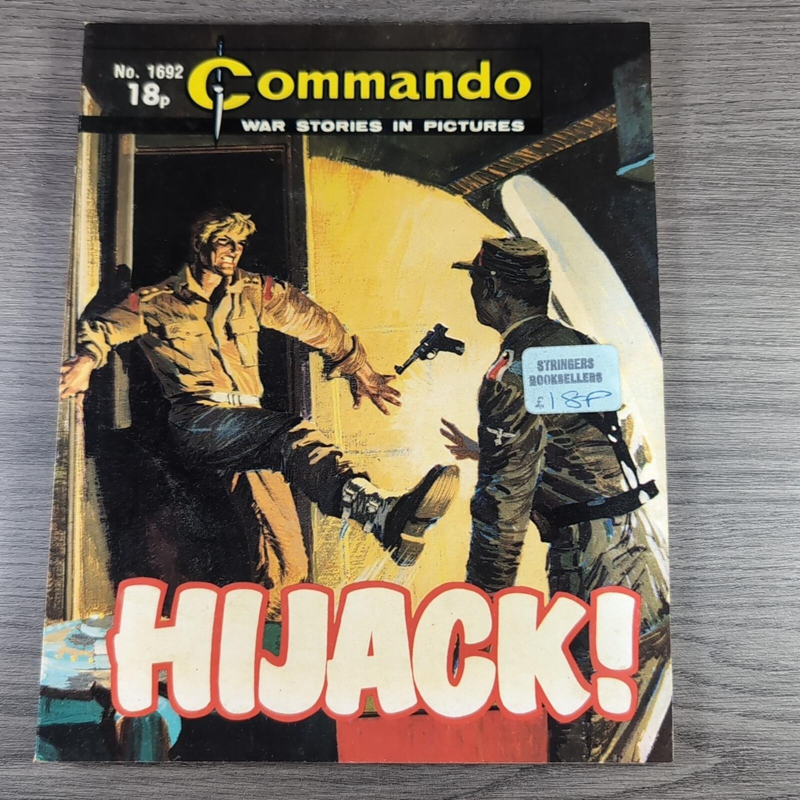 Commando Comic Issue Number 1692 Hijack!