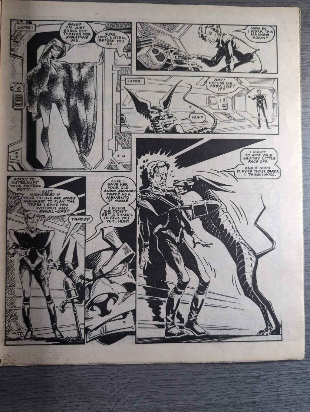 2000AD Prog 411 Featuring Judge Dread Comic 30th March 1985 Vintage Retro Comic