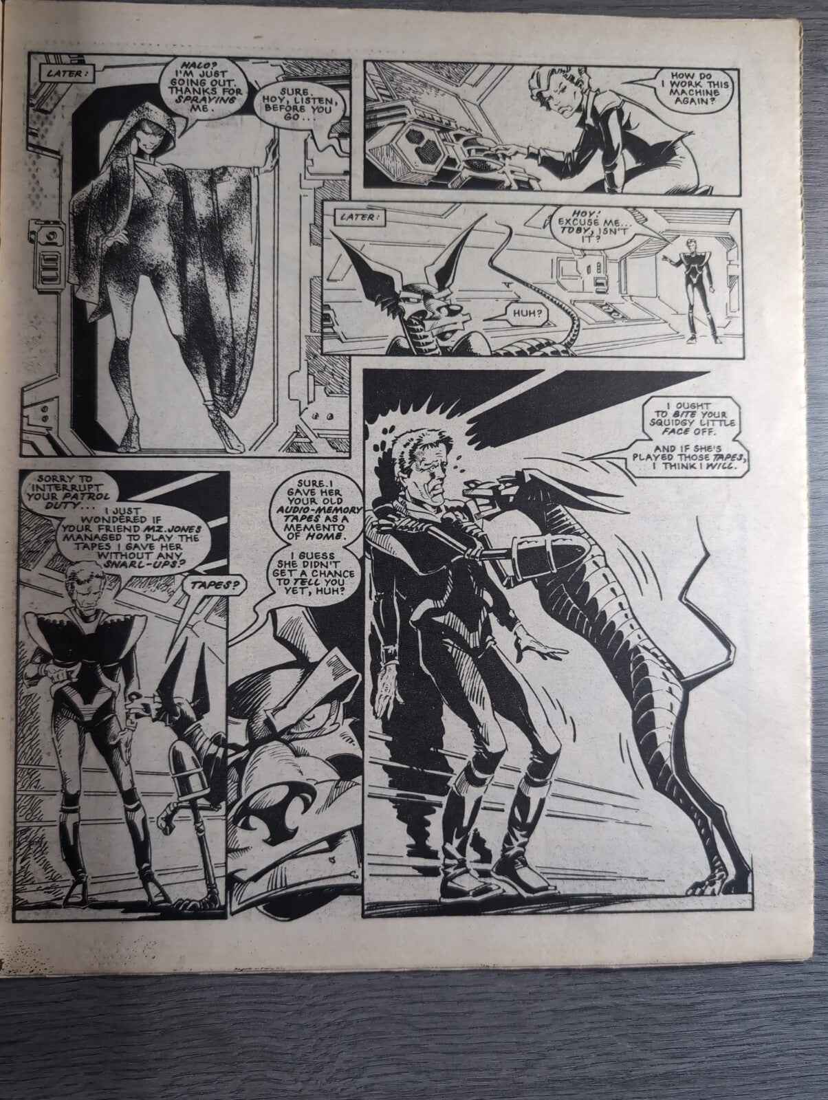 2000AD Prog 411 Featuring Judge Dread Comic 30th March 1985 Vintage Retro Comic