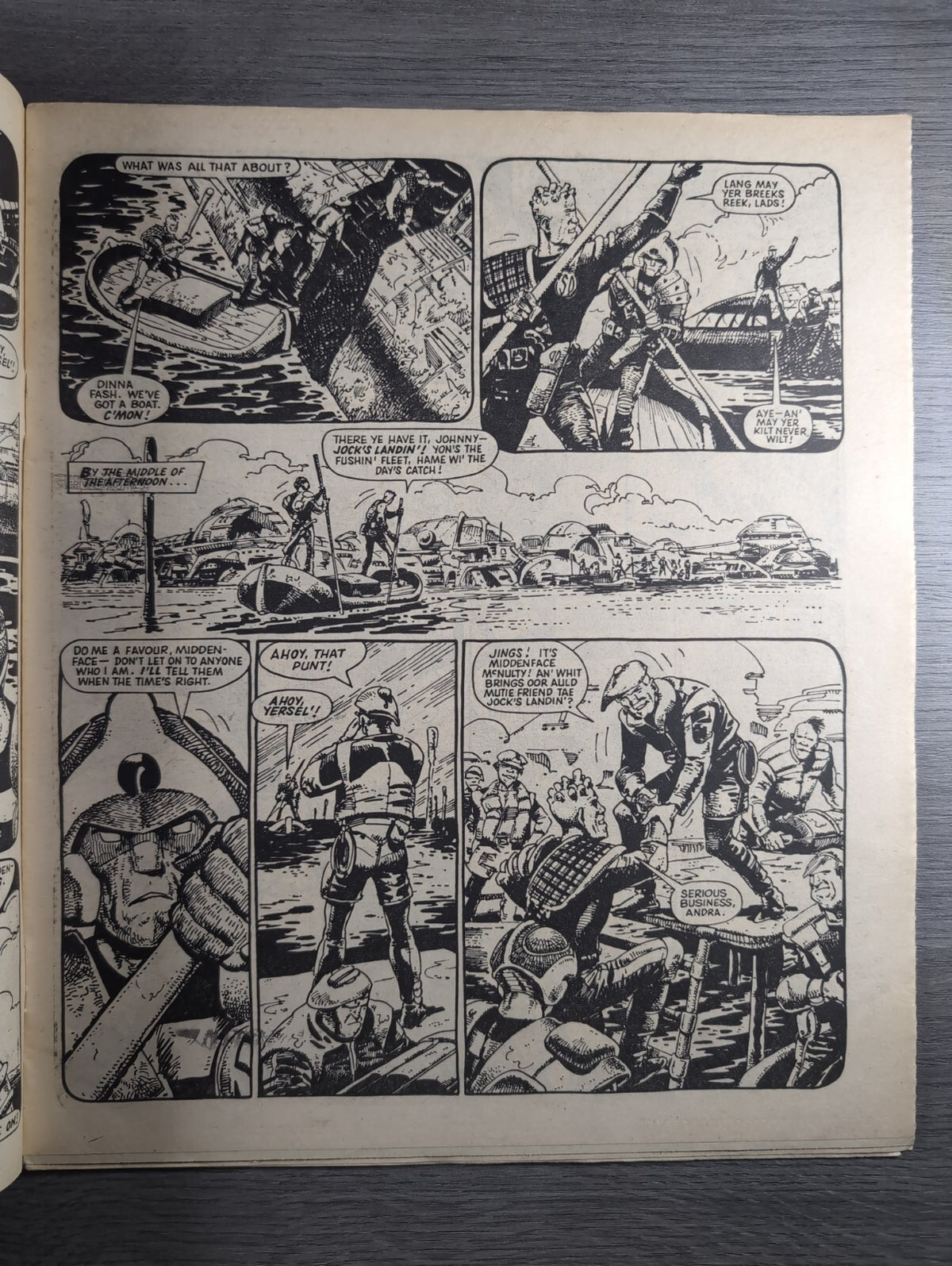 2000AD Prog 376 Featuring Judge Dredd Comic 7th July 1984 Vintage Retro Comic