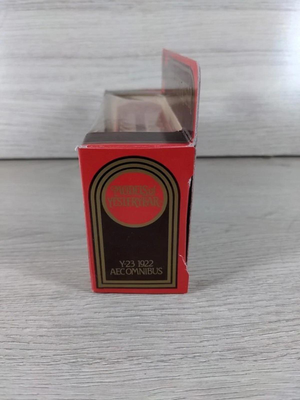 Matchbox Models of Yesteryear Y-23 1922 ACE Omnibus Diecast Model - Retrorama UK