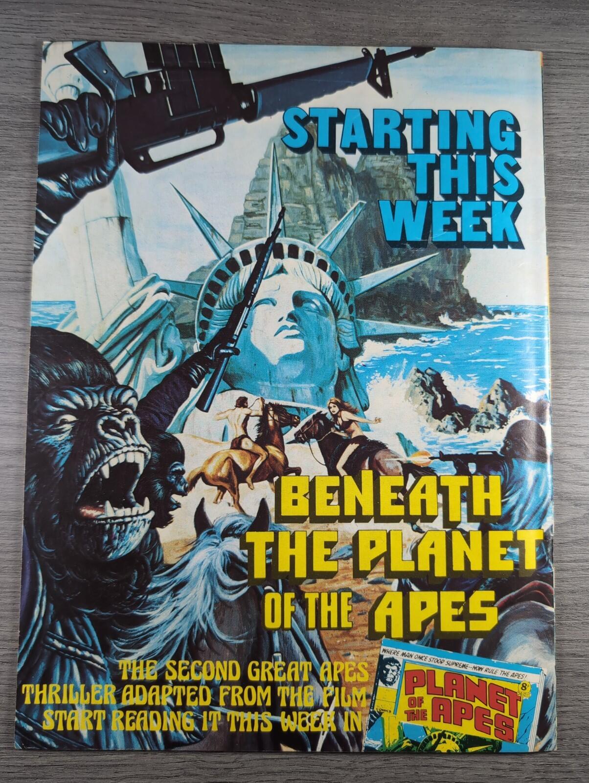 Spider-Man Comics Weekly No 123 Marvel Comics UK 21st June 1975 Vintage Comic