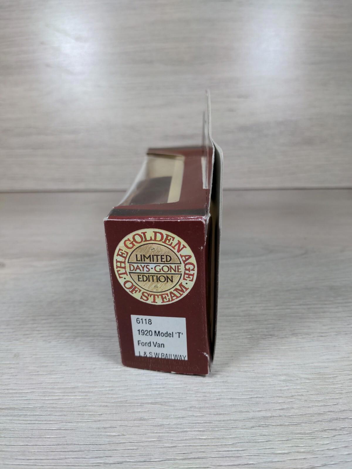 Lledo The Golden Age of Steam 1920 Model T Ford Diecast Van 6118 L & SW Railway - Retrorama UK