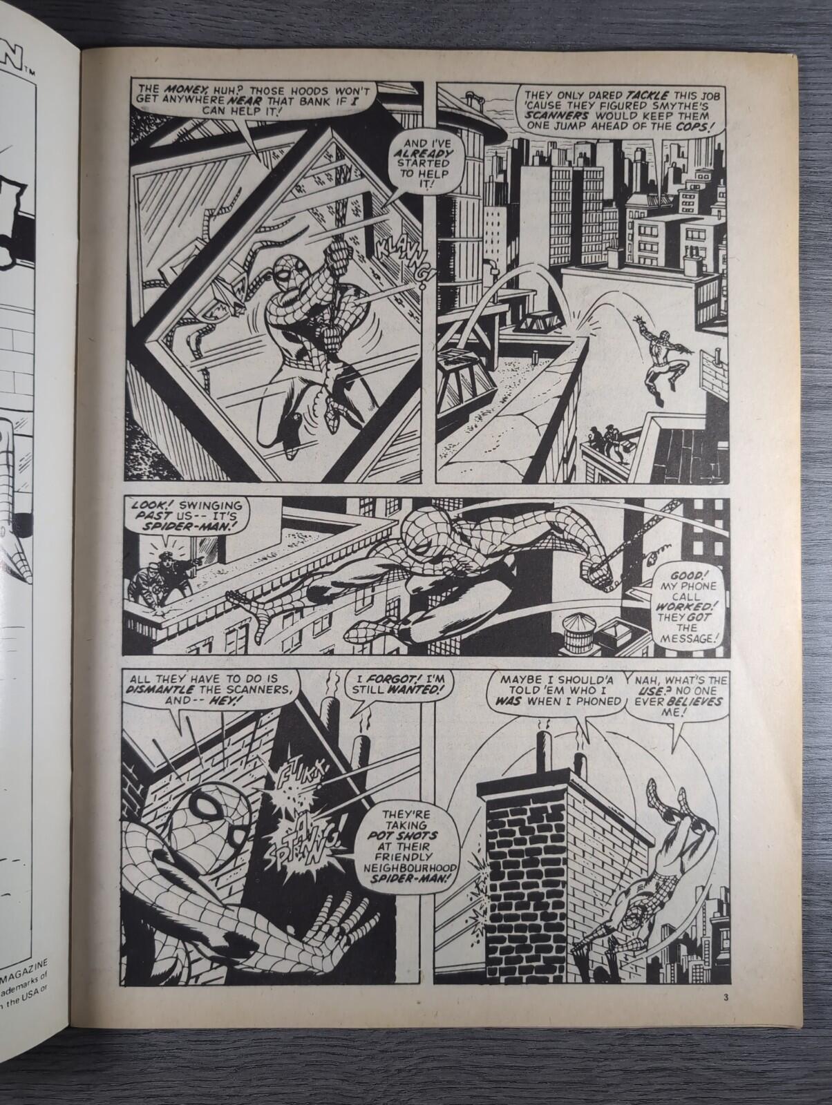 Spider-Man Comics Weekly No 153 Marvel Comics UK 17th January 1976 Vintage Comic