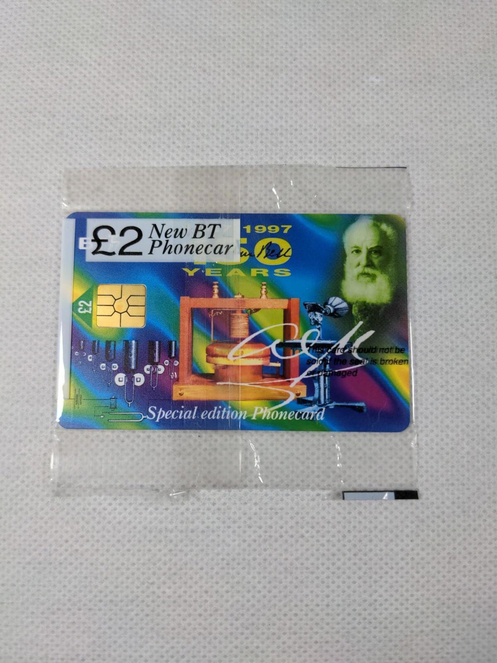 BT Phone Card  Special Edition Unused Vintage £2 Chip Phonecard Unopened Sealed - Retrorama UK