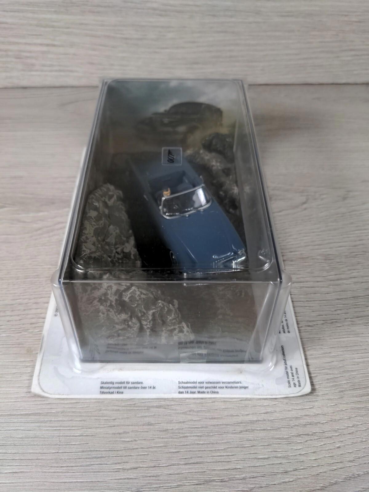 Eaglemoss James Bond 007 Sunbeam Alpine Diecast Car 1:43 Scale With Magazine #17