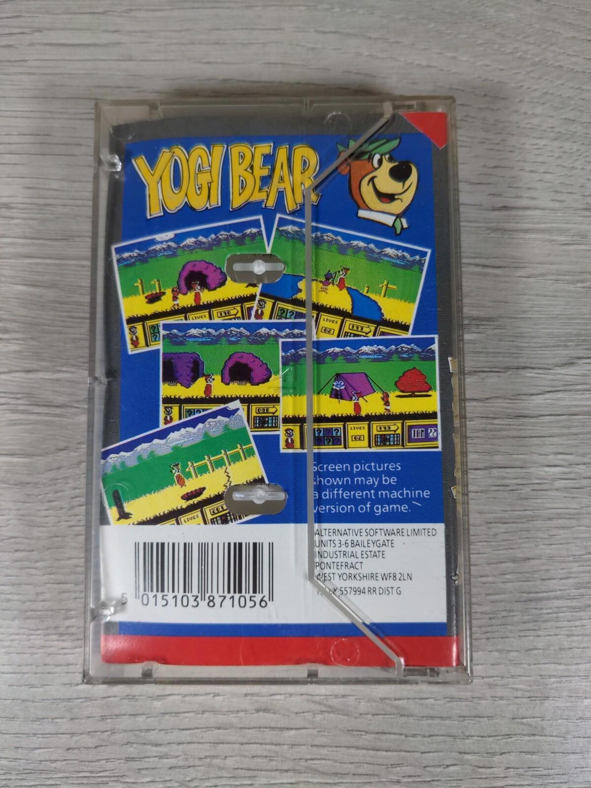 Yogi Bear Commodore 64 C64 Game Cassette Tested & Working - Retrorama UK