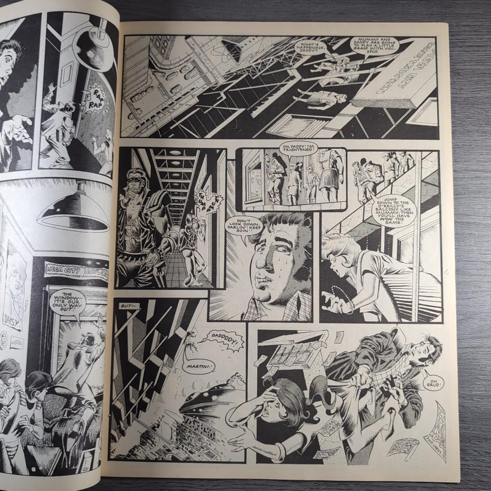 2000AD Prog 533 Featuring Judge Dredd 1st August 1987 Vintage Comic