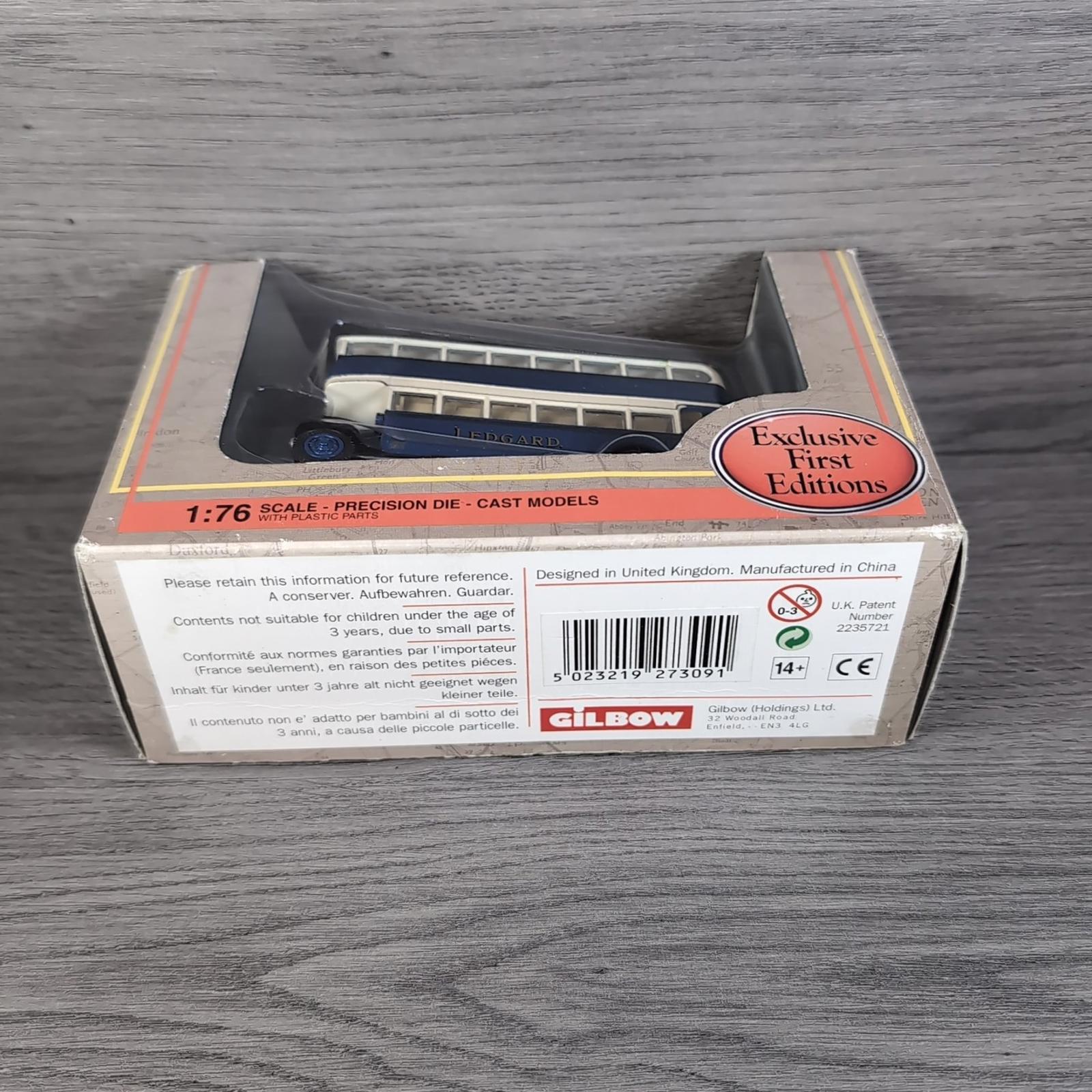 Exclusive First Editions EFE 27309 Leyland TD1 Closed Diecast Model 1:76 Scale