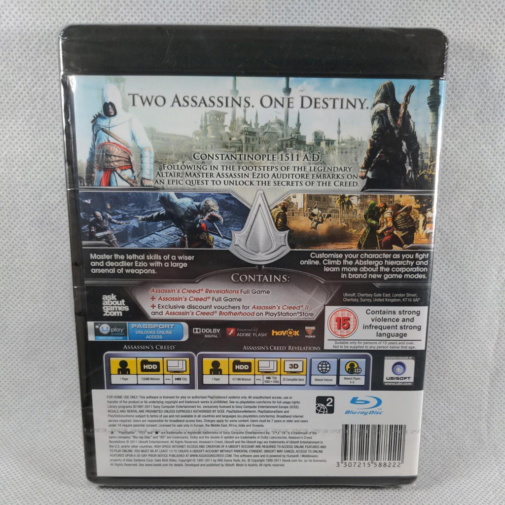 Assassin's Creed Revelations 2011 PlayStation 3 PS3  New In Film Seal