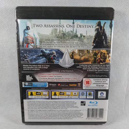 Assassin's Creed Revelations 2011 PlayStation 3 PS3  New In Film Seal - Retrorama UK