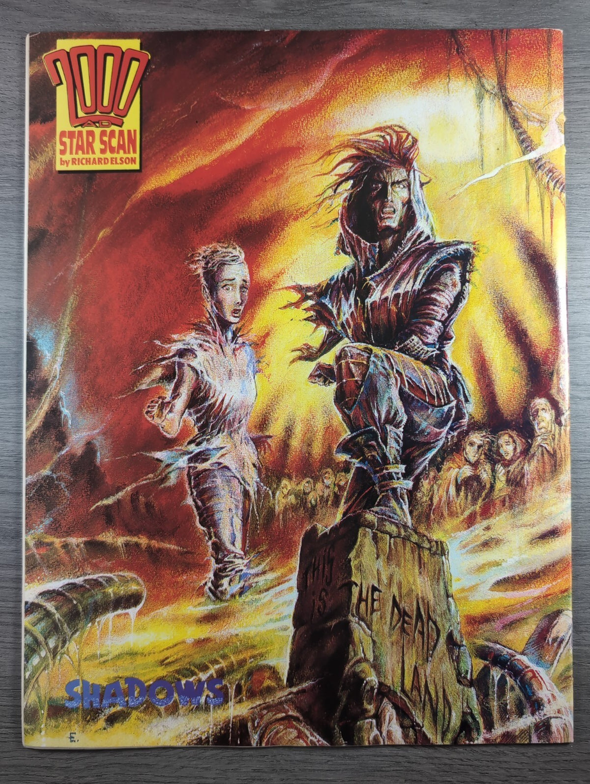 2000AD Prog 681 Featuring Judge Dredd Comic 2nd June 1990 Vintage Retro Comic